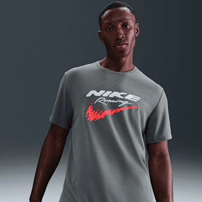 Nike Miler Men's Dri-FIT UV Running Top. Nike.com